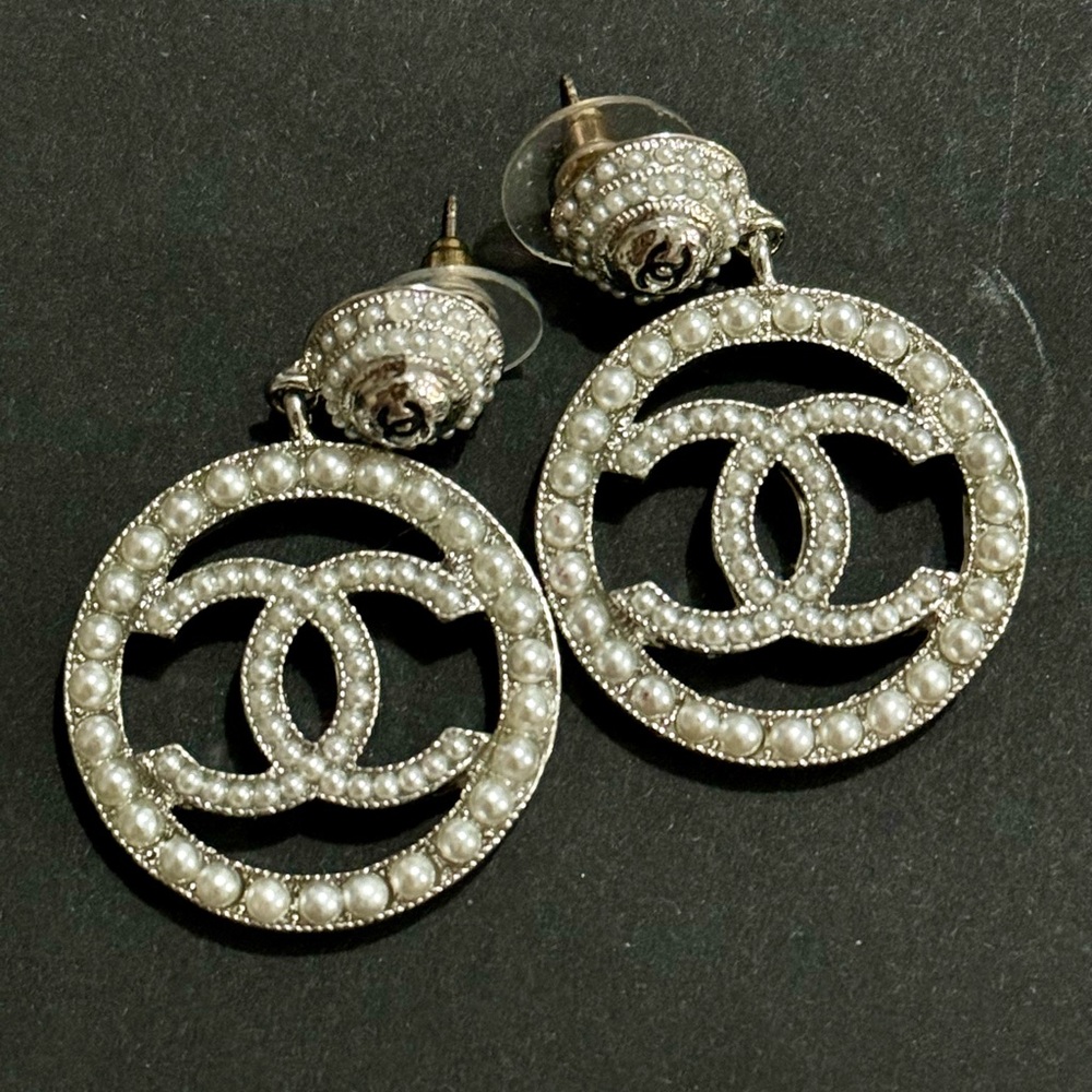 CC earrings